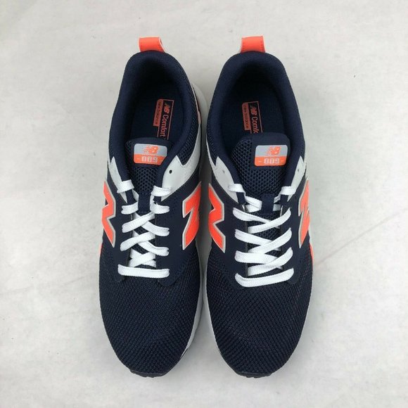 New Balance 009 Casual Shoes MS009MN1 Blue/Orange - Picture 7 of 10